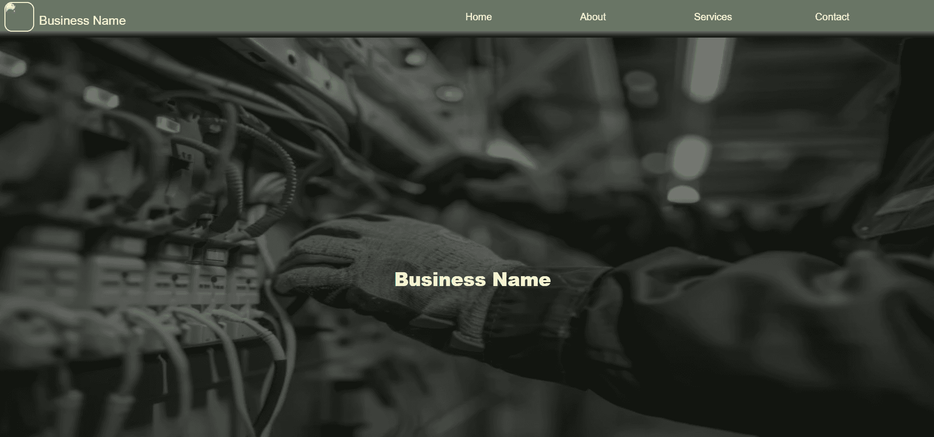 Template website